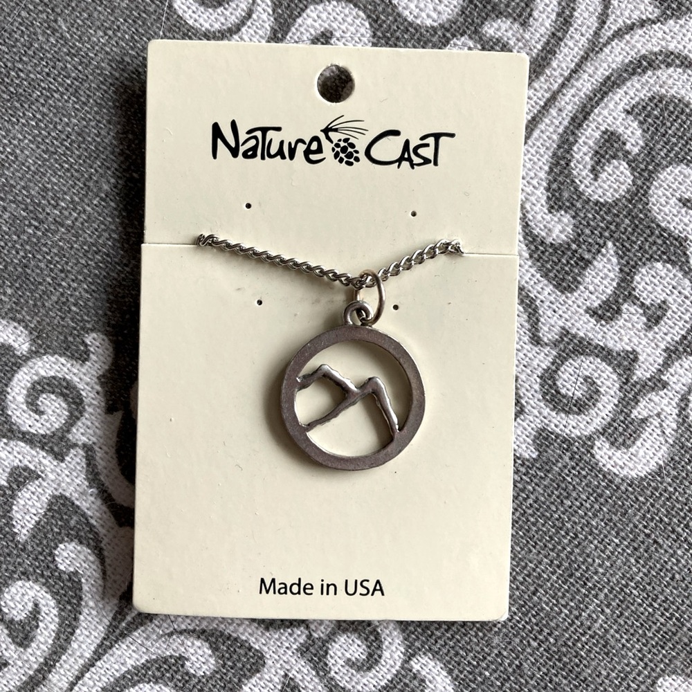 Sterling Silver Mountain Range Necklace